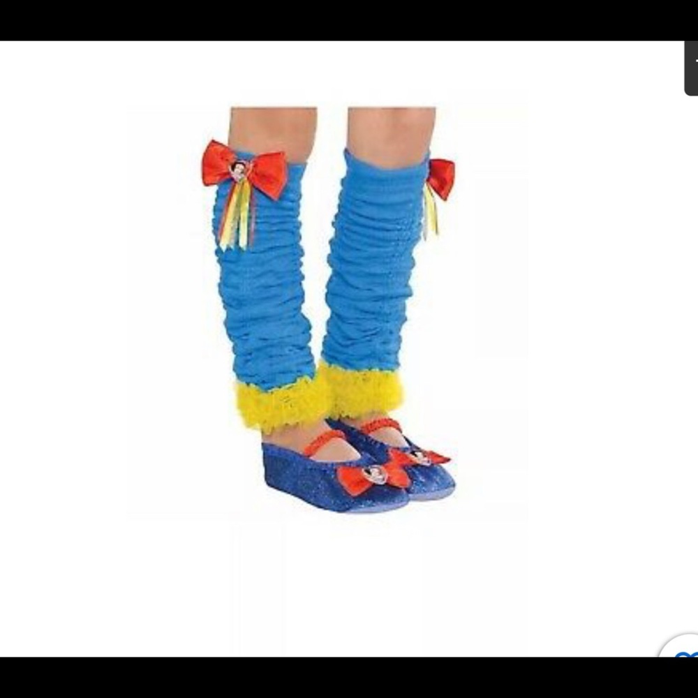 New  Disney Snow White Leg Warmers NWT - Picture 2 of 6